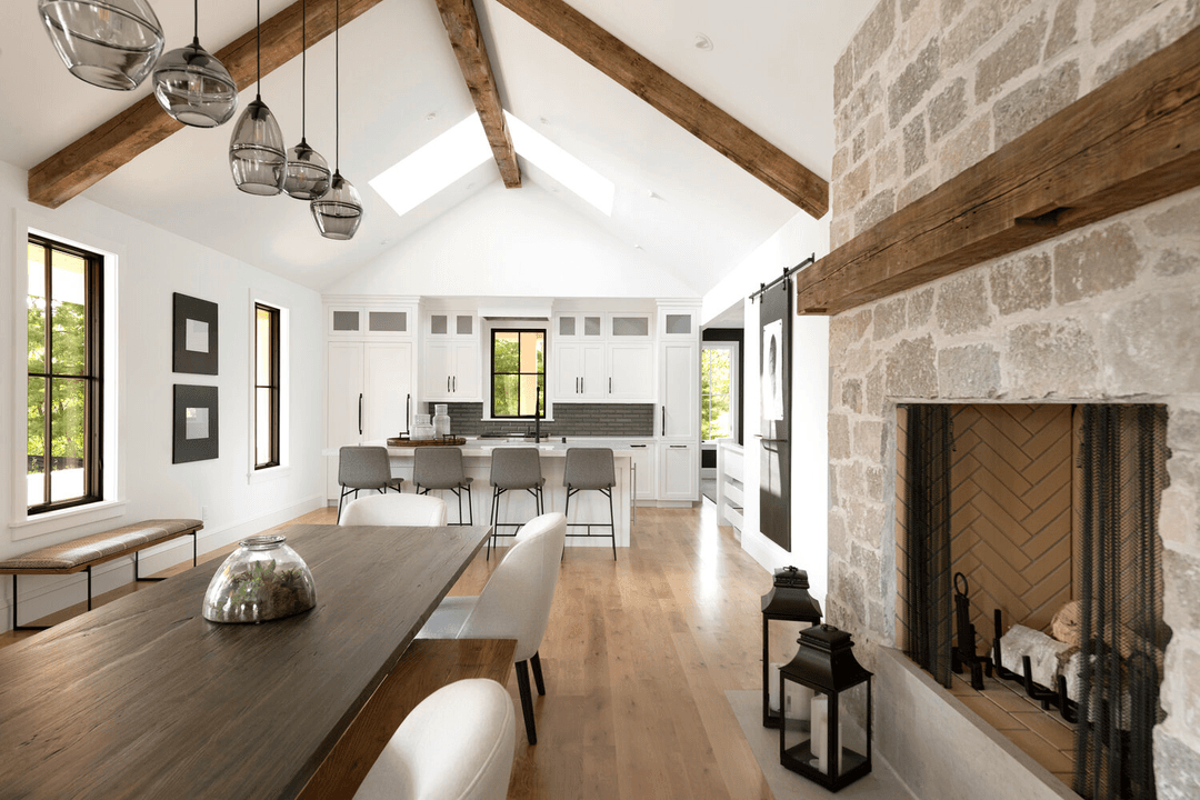 Interior wood finish work