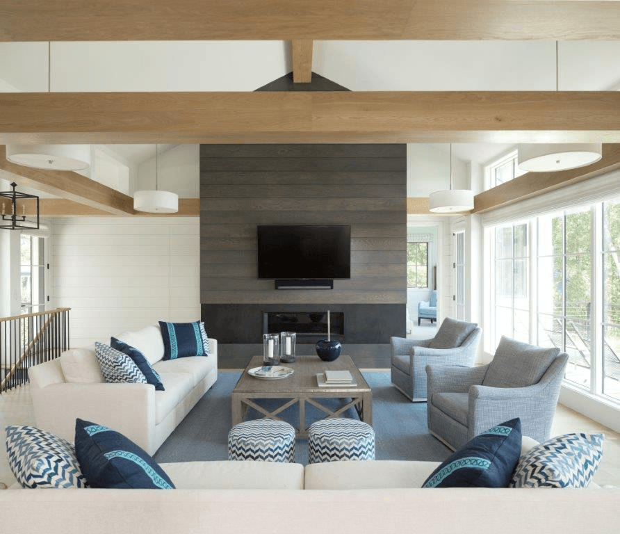Garden Lake House interior
